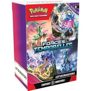 Pokémon TCG: Scarlet en Violet Booster Pack - Tijdelijke Krachten (6 boosters)
