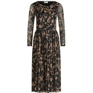 Vera Mont Damesjurk, zwart/beige., 42