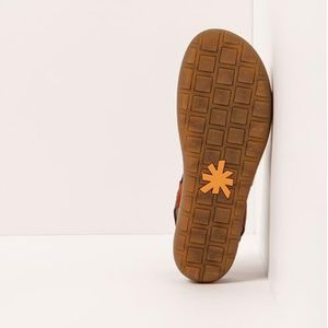 Art 1714 Rhodes, platte damessandalen, D.Orange-Cream, maat 36, D Orange Cream, 36 EU