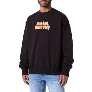 Diesel - 92-0ieax - Sweatshirt - Zwart - Katoen