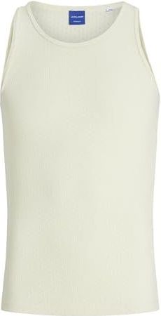 JACK & JONES Jorhydra Pointelle tanktop voor heren, antiek wit., L