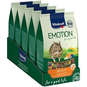 Vitakraft Emotion Beauty Selection All Ages Degus Voeding, 5 x 600 g
