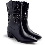 Gioseppo - Takaba - Leren Kuitlaarzen - Goudkleurige Studs - Cowboy-stijl