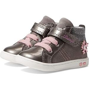 Primigi Baby Like, La Prima wandelschoen meisjes 0-24, Grijs Roze, 18 EU