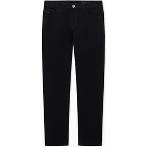 Armani Exchange Heren J66-skinny fit, monogram logo jeans, wit, 40, wit, 40