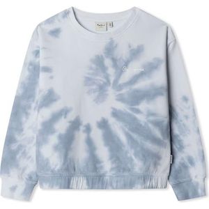 Pepe Jeansvoor meisjes. PG581341 Amberblauw sweatshirt (10años= 140cm), Casual, Katoen, kinderkleding