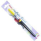 Pentel XGFL-105X - Colour Brush, unieke penseelstift gevuld met aquarelinkt, geel
