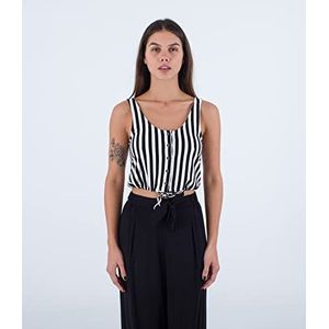 Hurley Olivia Button Up Tank T-shirt voor dames