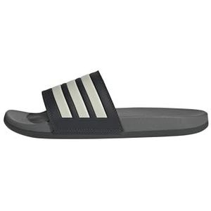 adidas Uniseks-Volwassen Adilette Comfort Slides, carbon/orbit grey/grey four, 37 EU