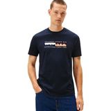 Tommy Hilfiger - T-shirt - Effen - Regular Fit - Katoen