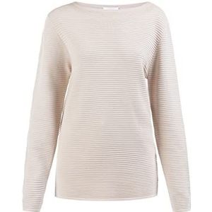 LEOMIA Gebreide damestrui met lange mouwen 15624681-LE02, crème, XL/XXL, Crème, XL/XXL