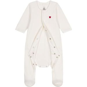 Petit Bateau A09GV pyjama voor kinderen, Marshmallow, 3 Mois, uniseks, Marshmallow, 3 Maanden