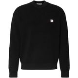 Calvin Klein Jeans - Gebreide Pullover - Katoen - Los Model - Ronde Hals