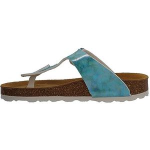Lurchi 74L7013002 platte sandalen, aqua-multi, 27 EU, Aqua Multi, 27 EU