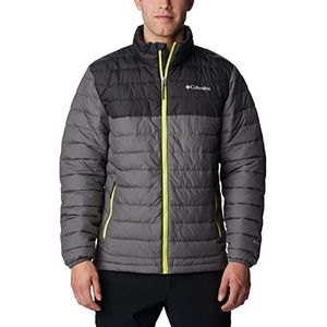 Columbia heren Powder Lite jas Powder Lite Jas, City Grey, Hai, XXL