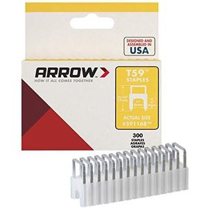 Arrow A591168 Nietjes, Zilver, x 1/4 inch/6 mm x 6 mm
