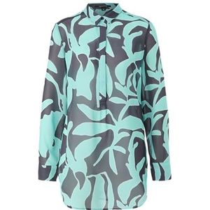 comma Damesblouse, blauw, 38