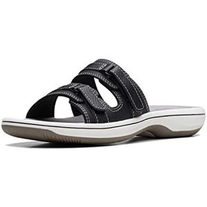 Clarks Breeze Piper instapsandaal voor dames, Zwart, 5