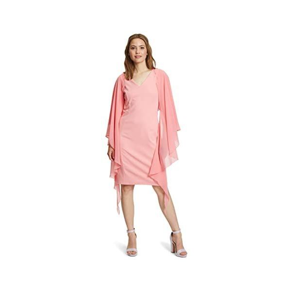 Topshop Chiffon jurk roze casual uitstraling Mode Jurken Chiffon jurken 