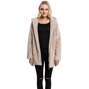 Urban Classics Sherpa damesjas, verkrijgbaar in vele verschillende kleuren, maten XS tot 5XL, zand, L