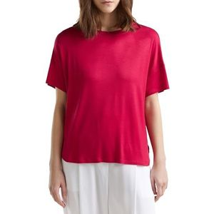 United Colors of Benetton T-shirt, Donkerrood 19D, XS