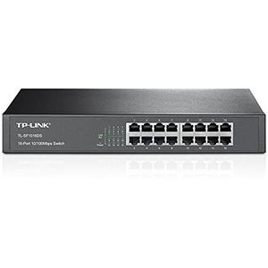 TP-Link 16-poorts 10 / 100M switch (TL-SF1016DS)