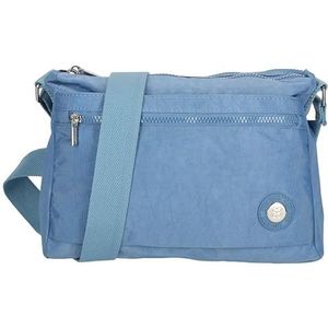 Enrico Benetti - Suzie - Schoudertas - Crinkle Nylon - Zwart