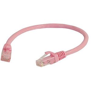 C2G 1.5M roze Cat5e Ethernet RJ45 hoge snelheid netwerk kabel, LAN Lead Cat5e UTP Patch kabel