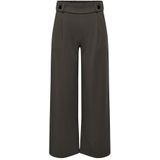 JACQUELINE de YONG Vrouwelijke broek wijd gesneden, chocolate brown, S