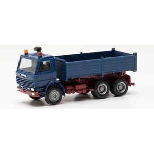 Herpa vrachtwagen model Scania 113M 380 Kipp-LKW(Herpa BASIC) schaal 1:87, voor diorama, modelbouw, verzamelobject, Made in Germany, kunststof