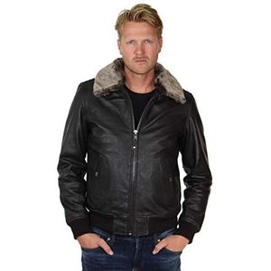 Schott NYC Leren pilotenjack voor heren, Bruin, L