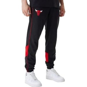 New Era Joggingbroek - Color Block Chicago Bulls, Zwart, L