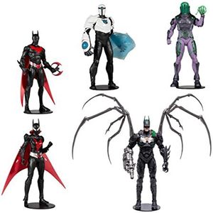 McFarlane TM15440 DC Build-A 5 Pack Batman Beyond, Multicolor