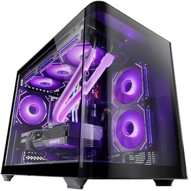 Mars Gaming - MC-FUSIONM - Gaming Micro-ATX Case - Zwart - Gehard Glas