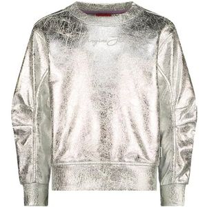 Vingino Nizanne Sweater voor meisjes, Silver metallic, 8 Jaren