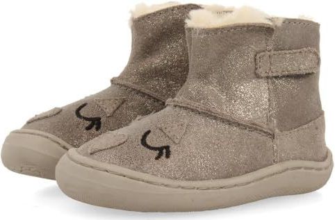 Gioseppo - Levoca - Enkellaarsjes - Grijs - Met Borduurwerk