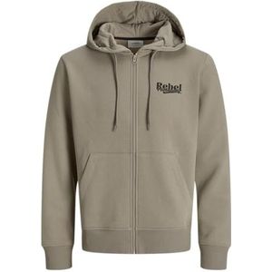 Jrebrakim Sweat Zip Hood, roasted cashew, XS