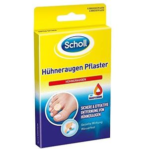Scholl - Pansement voor Cors - Bevat 4 Pansements - Dermatologisch Getest - Waterdicht
