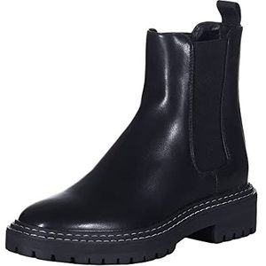 ONLY Onlbeth-2 Pu Boot-Noos Chelsea-laarzen voor dames, zwart, 36 EU