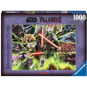 Ravensburger Puzzel Star Wars Villainous: Asajj Ventress - Legpuzzel - 1000 stukjes