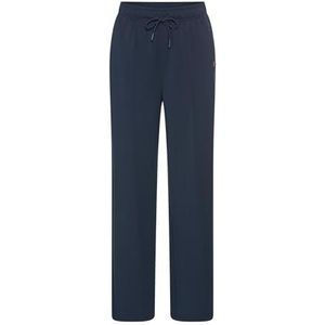 camel active Casual Pants in joggerstijl met elastische tailleband - Maat womenswear-M - Middernachtblauw