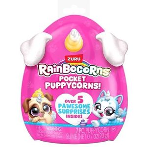 Rainbocorns Pocket Puppycorn 3 Pack van ZURU Toy Puppy Hond Mini Unboxing Meisjes Cadeau Idee (Gestandaardiseerd in Mailer)