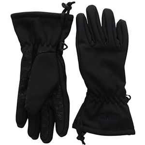 CMP Softshell-handschoenen, uniseks, kinderen, zwart, 4
