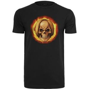 Mister Tee Heren T-shirt Sun Death Tee, Print T-shirt voor Mannen, Graphic Tee, Streetwear, zwart, XL