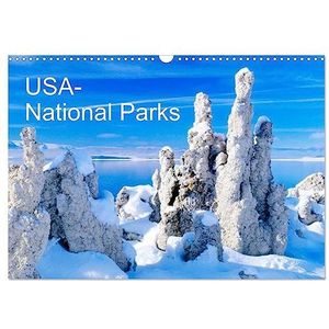 USA - National Parks (Wall Calendar 2024 DIN A3 landscape), CALVENDO 12 Month Wall Calendar: Pictures from different Nationalparks from the USA