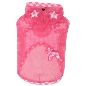 Authentic Puppia Breeze mesh, hoodie, roze, medium