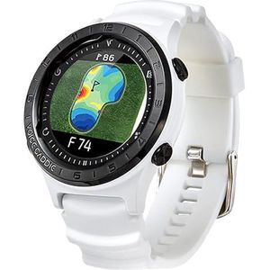 Voice Caddie Unisex - VOICE CADDIE A2 GOLF GPS HORLOGE WIT, Wit, One Size UK