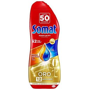 Somat Gold Gel afwasmiddel azijn - 50 wasbeurten (900 ml)