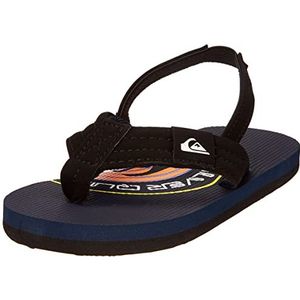 Quiksilver Molokai Layback Toddler sandalen voor jongens, Black 1, 22 EU