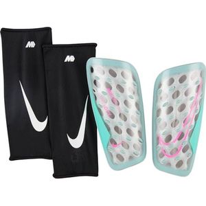 Nike Mercurial Flylite Superlock voetbalscheenbeschermers, Ocean Cube/Aurora Green/Pink Blast, DN3608-395, S